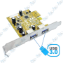 🖥️Carte PCI-E USB 3.0 (5 Gb/s) - Ajoutez 2 Ports Ultra-Rapides à Votre PC