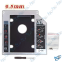 BOITIER EXTENSION 9.5MM POUR DISQUE DUR HDD/SSD 2.5" CADDY