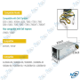 Bloc d'alimentation 260 W avec 6+4