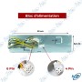 Bloc d'alimentation 260 W avec 6+4