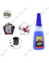 💎Super Glue Professionnelle Powtech 20g - Colle Forte Cyanoacrylate
