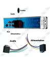 🔊 Autoradio Bluetooth 1 DIN Kit Mains Libres USB SD MP3 Télécommande