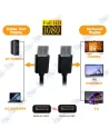 CABLE DISPLAY PORT MALE MALE FULL HD 1080P 1.8M