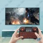🎮Mini Clavier Sans Fil Dual Mode Touchpad RGB | TV Box & Smart TV