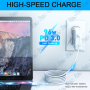 ⚡Chargeur Rapide USB-C 96W Universel pour MacBook, PC & Smartphones