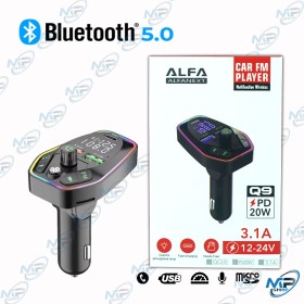 🎶Transmetteur FM Bluetooth 5.0 Q9 | Lecteur MP3 & Chargeur Voiture PD