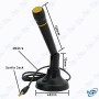 copy of micro de jeu à condensateur pour PC avec mixeur audio professionnel