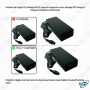 🛴Chargeur 42V 2A Connecteur 8mm 3 Broches pour Trottinette Électrique – Chargeur Batterie Lithium 36V