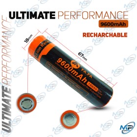 batterie rechargeable 9600mAh 18650