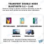 Souris Sans Fil usb Bluetooth rechargeable