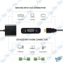 🖥️Adaptateur HDMI vers VGA Audio + Power - Connectez PC/PS4 à Ancien Moniteur