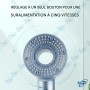 Pommeau de douche économique à 5 niveaux