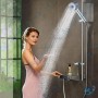 Pommeau de douche économique à 5 niveaux