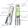 copy of MINI LAMPE DE POCHE PORYE CLES RECHARGEABLE