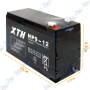 ⚡Batterie 12V 9Ah Plomb Scellé | Remplacement UPS, Alarme et Sécurité