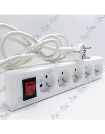 copy of MULTIPRISES 5 PORTS - 1.5M - AVEC interrupteur