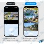 Caméra PTZ de sécurité domestique CCTV 12MP 3 objectifs