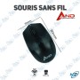 ⚫️ Souris Sans Fil AND 1318 : Ergonomie Avancée, Grip Latéral et 2.4 GHz