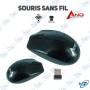 ⚫️ Souris Sans Fil AND 1318 : Ergonomie Avancée, Grip Latéral et 2.4 GHz