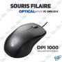🖱️Souris Filaire Optique PC-SMOL32-K Taille L | 1000 DPI USB Ergonomique