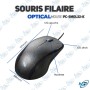 🖱️Souris Filaire Optique PC-SMOL32-K Taille L | 1000 DPI USB Ergonomique