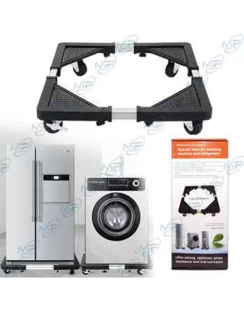 ✨Support Mobile 4 Roues pour Lave-Linge & Réfrigérateur | Anti-Corrosion