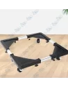 ✨Support Mobile 4 Roues pour Lave-Linge & Réfrigérateur | Anti-Corrosion
