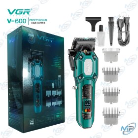 ✂️Tondeuse à Cheveux Professionnelle VGR V-600 – Écran LED, Lames Acier Inoxydable, Rechargeable USB