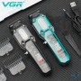 ✂️Tondeuse à Cheveux Professionnelle VGR V-600 – Écran LED, Lames Acier Inoxydable, Rechargeable USB