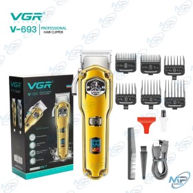 ✂️Tondeuse à Cheveux Professionnelle VGR V-693 – Étanche IPX7, Écran LED, Lames Inox, Rechargeable USB