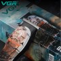 ✂️Tondeuse de Précision VGR V-953 – Professionnelle, Rechargeable, Design Pirate, Lames en Acier Inox