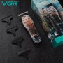 ✂️Tondeuse de Précision VGR V-953 – Professionnelle, Rechargeable, Design Pirate, Lames en Acier Inox