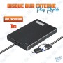 💾 Disque Dur Externe 1To Backup Plus Fast – USB 3.0 et Type-C – Compatible PC, Mac et Smartphone