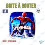 🍱Boîte à goûter compartimentée pour enfants – 3 compartiments – Licences officielles (Barbie, Mickey, Spiderman) – Plastique PP0