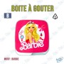 🍱Boîte à goûter compartimentée pour enfants – 3 compartiments – Licences officielles (Barbie, Mickey, Spiderman) – Plastique PP0