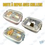 🍱Boîte à Repas Enfant avec Cuillère Intégrée – Design Mignon & Étanche – 228.6 cm² – Acier Inox & Plastique – "Have a Nice Day"