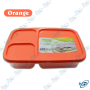 🍱 Boîte Repas Plastique 3 Compartiments avec Couvercle Hermétique – Lunch Box Compartimentée Réutilisable