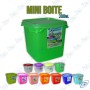 🥗 Mini Boîte Plastique Alimentaire Carrée 300 ml – Rangement Pratique et Durable Multi-Usage
