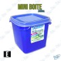 🥗 Mini Boîte Plastique Alimentaire Carrée 300 ml – Rangement Pratique et Durable Multi-Usage