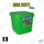 🥗 Mini Boîte Plastique Alimentaire Carrée 300 ml – Rangement Pratique et Durable Multi-Usage