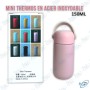 🧊 Mini Thermos en Acier Inoxydable 150ml – Compact, Design & Résistant