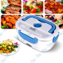 🥘Lunch Box Électrique Chauffante 1.05L avec Bol en Acier Inoxydable – Repas Chaud à Tout Moment | 40W