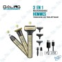 💇‍♂️Kit de Toilettage 3 en 1 Daling – Rasoir Électrique Multifonction Rechargeable
