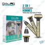 💇‍♂️Kit de Toilettage 3 en 1 Daling – Rasoir Électrique Multifonction Rechargeable