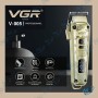 ✂️Tondeuse VGR V-055 Professionnelle Rechargeable - Écran LED, 8 Sabots de Guidage, Moteur 7000 RPM - Coupe Précise de 0,8 à 19