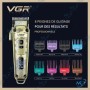✂️Tondeuse VGR V-055 Professionnelle Rechargeable - Écran LED, 8 Sabots de Guidage, Moteur 7000 RPM - Coupe Précise de 0,8 à 19