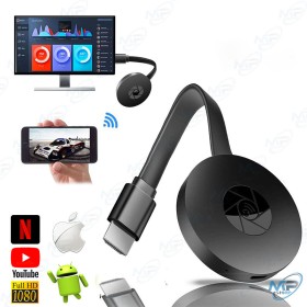 📺 MiraScreen G2 Dongle HDMI Sans Fil – Diffusez Votre Écran en HD 1080P via WiFi, Miracast, Airplay, DLNA