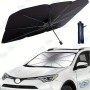 🚘 Pare-Soleil Voiture Pliable Type Parapluie – Protection UV & Chaleur – Format Universel 140x77 cm