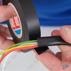 🔄 Ruban Adhésif Isolant Noir Multi-Usage – TESA® | Résistant, Isolant, Polyvalent