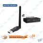 📡 Clé WiFi USB pour Récepteur Satellite – Connexion Sans Fil Rapide et Stable